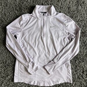 Nike Lavender Quarter-Zip Top